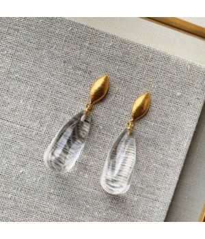 Corine Clear Earrings