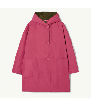 Reversible Fuscia/Green Coat