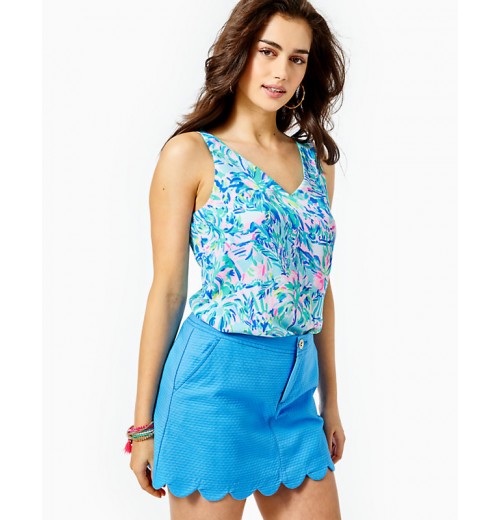 Colette Scallop Hem Skort