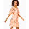 Kerrigan Elbow Sleeve Eyelet Dress