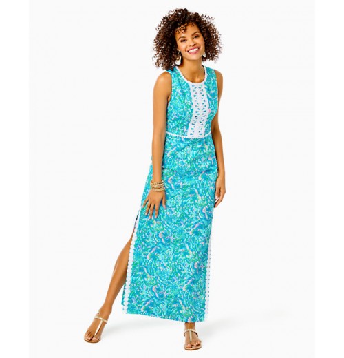 Ashler Maxi Shift Dress