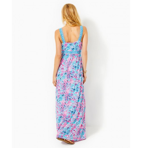 Serena V-Neck Maxi Dress