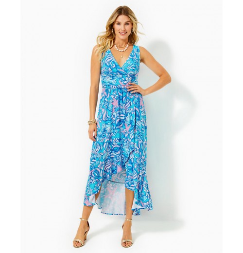 Moana Wrap Maxi Dress