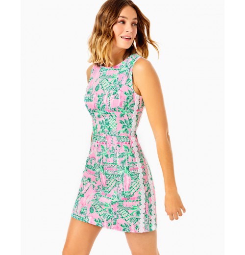 Mila Stretch Shift Dress