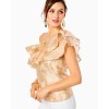 Trixie One-Shoulder Ruffle Top