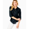 Sea View Linen Button Down Top