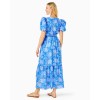 Ezralyn Short Sleeve Cotton Maxi Dress