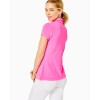 UPF 50+ Luxletic Frida Ruffle Polo Top