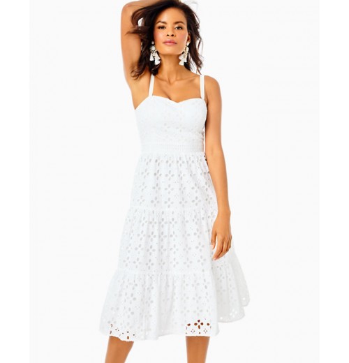 Majorie Eyelet Dress